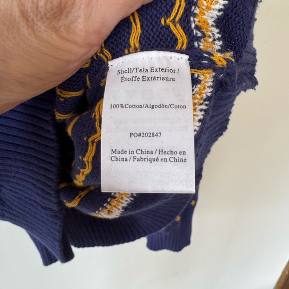 Modcloth Happy Hauntings Fair Isle Sweater Ghost Pumpkin Halloween XL - Picture 8 of 8